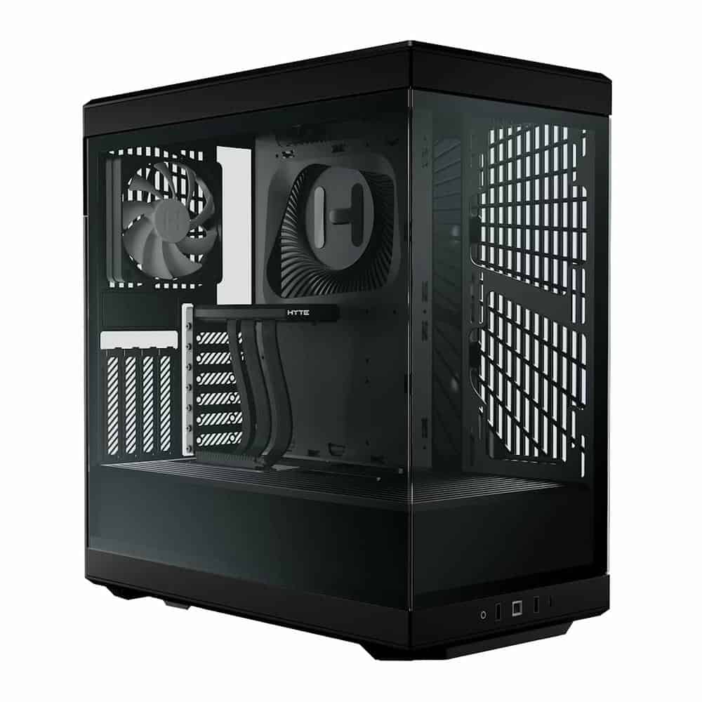 HYTE Y40 Black Panoramic Glass Mid-Tower ATX Case